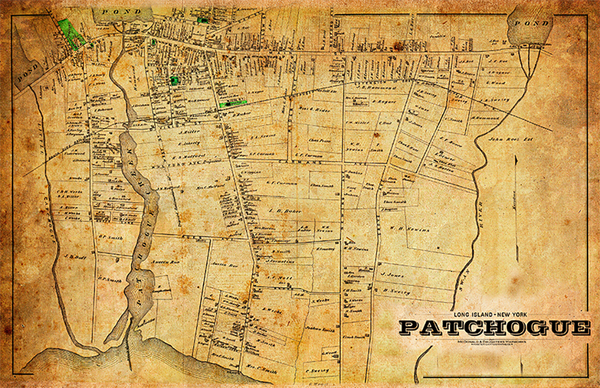 Patchogue Ny Map